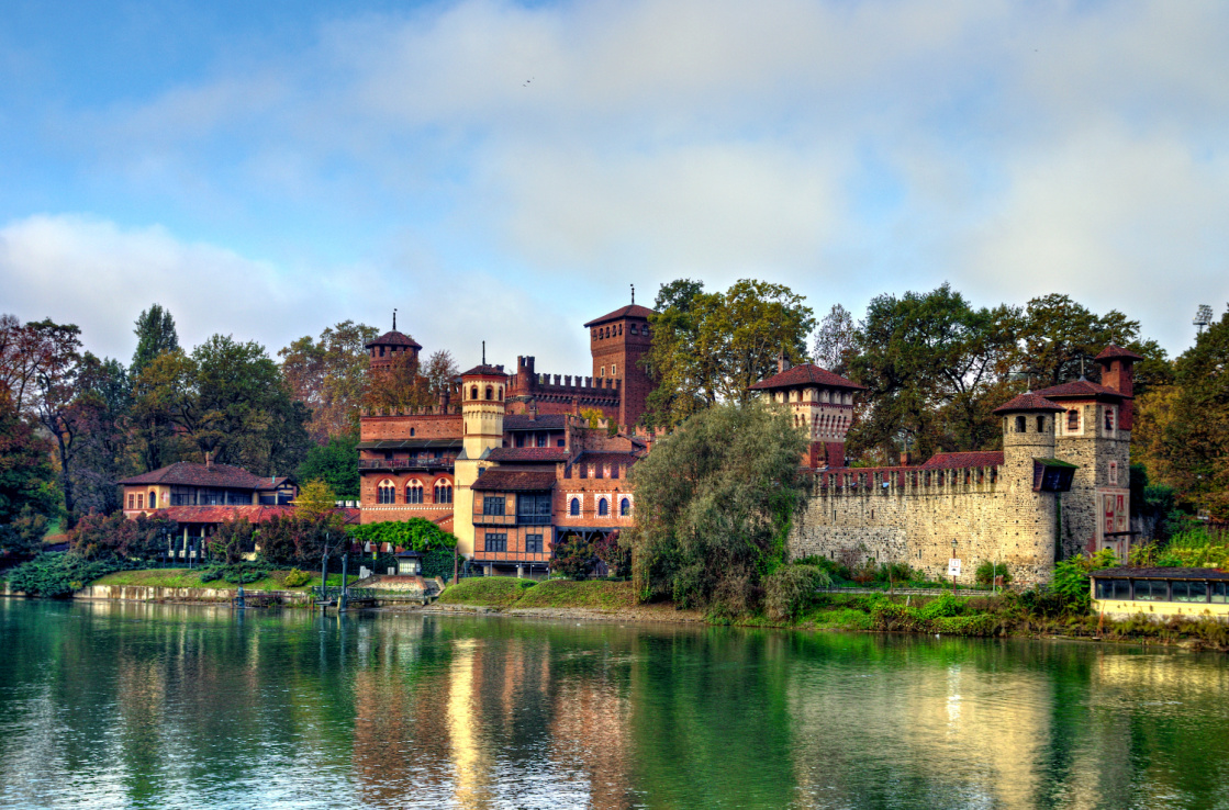 Turin medieval village